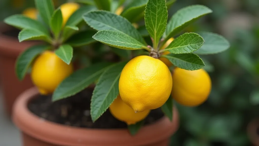 Dwarf Meyer Lemon Tree