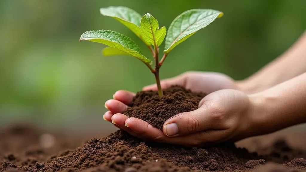 Coffee grounds as fertilizer