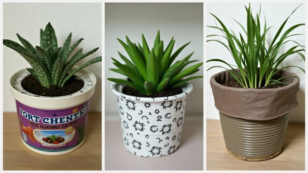Repurposed planters for dwarf fruit trees